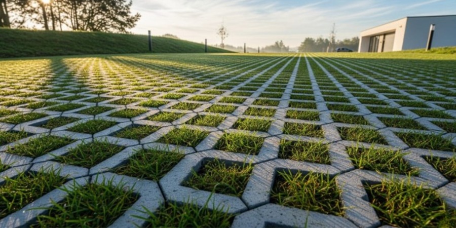 Desain Kreatif dengan Grassblock